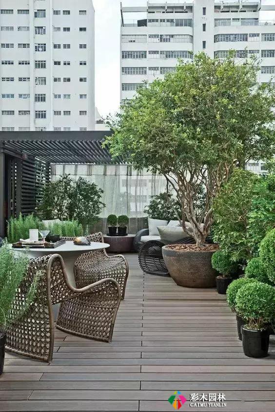 露台、天台的花园设计拥有更多想象的空间